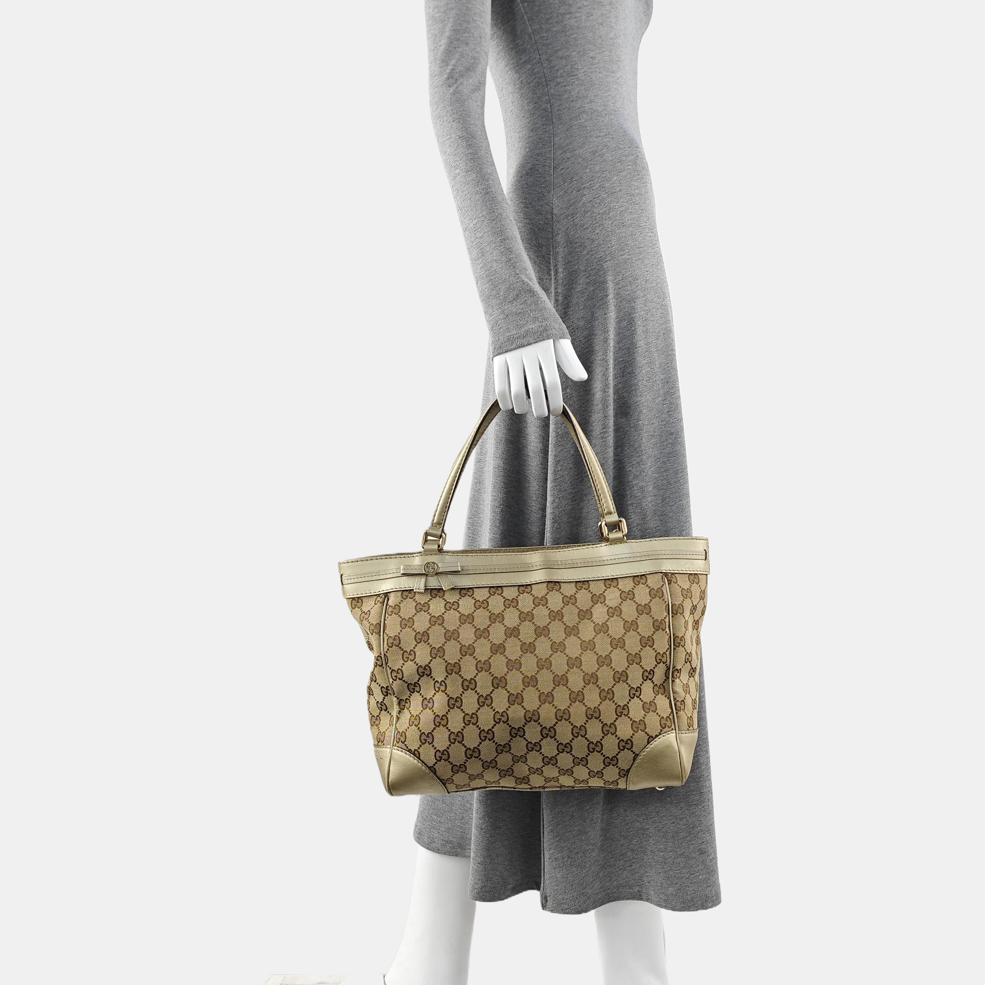Mayfair Monogram Canvas Beige
