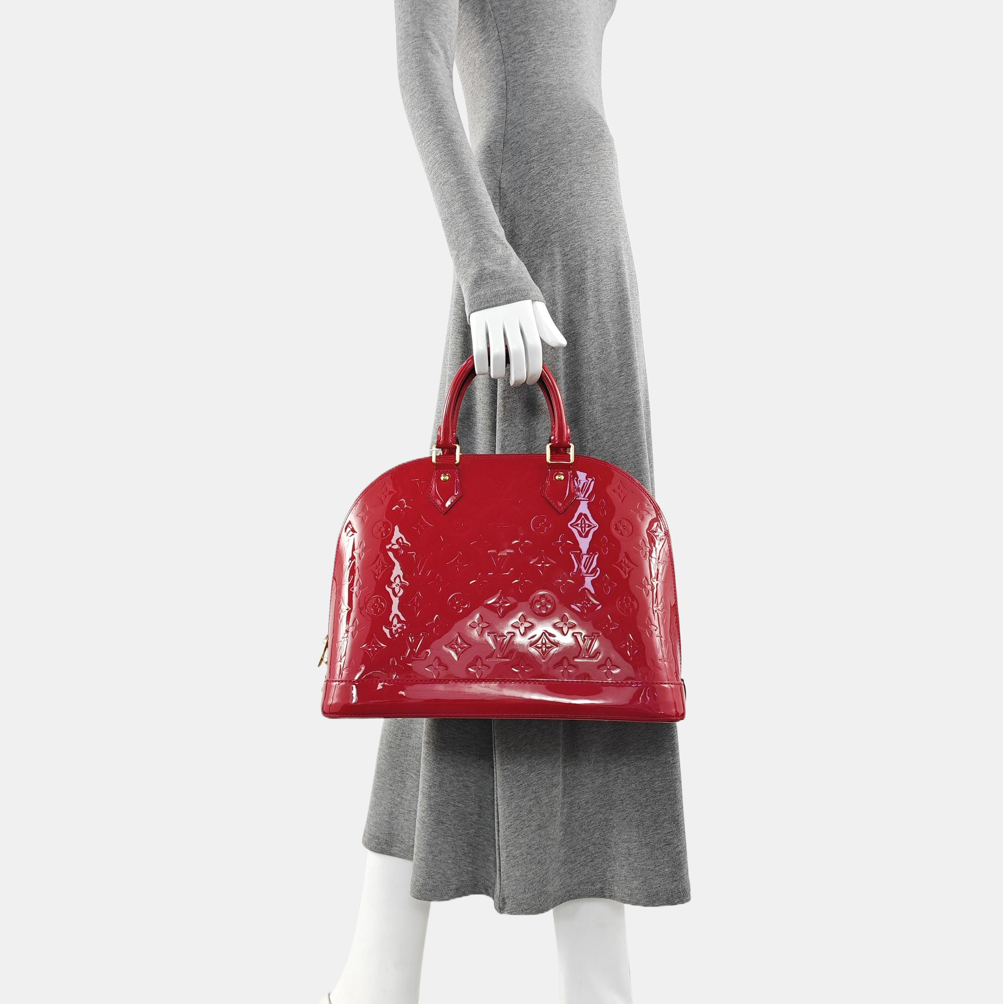 ALMA MM Patent Leather Red