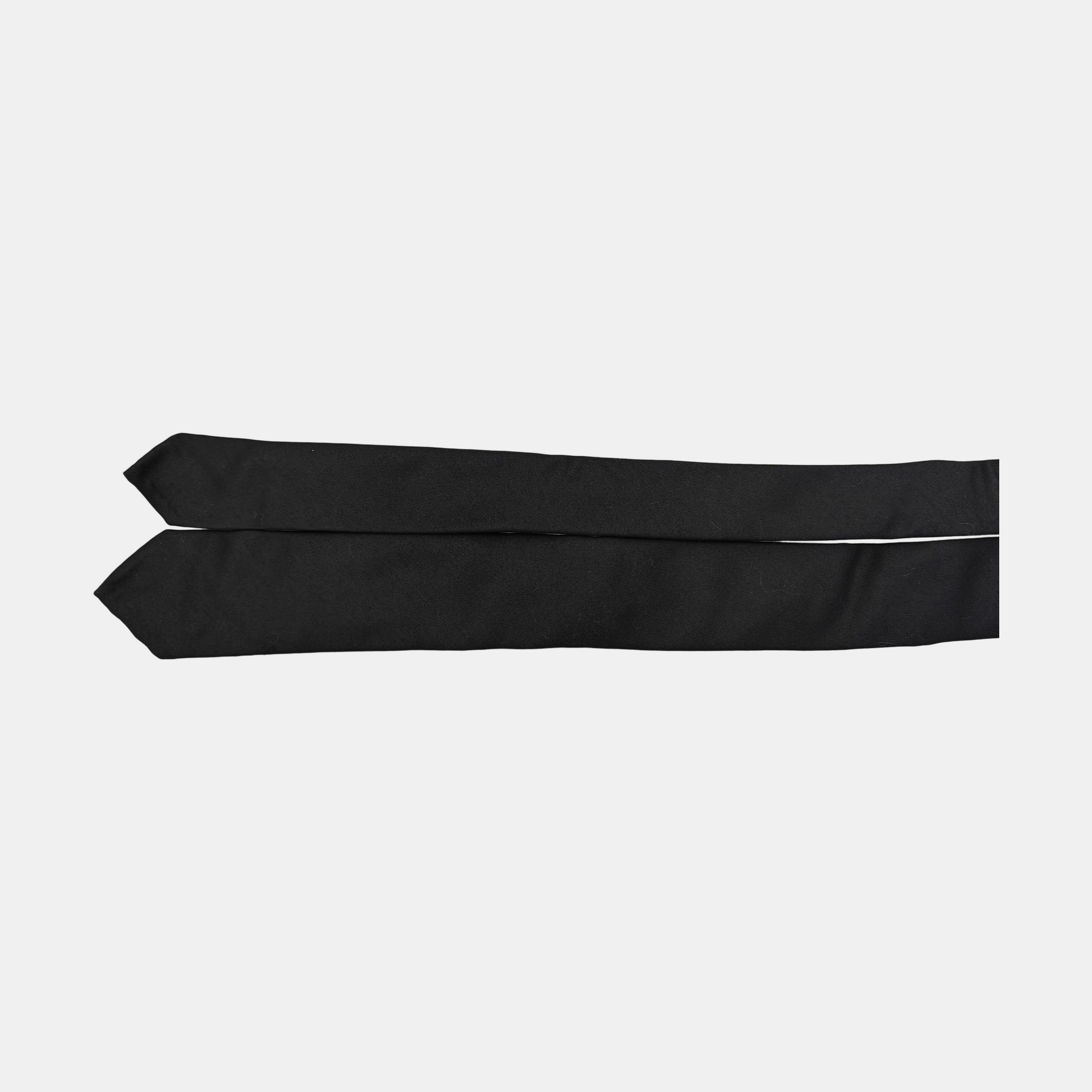 Wool Tie Black