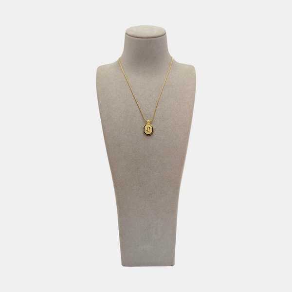 Petit CD Metal Gold Necklace