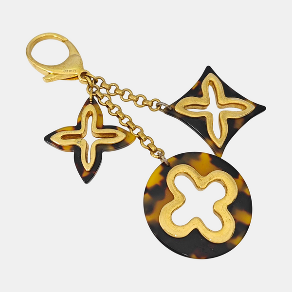 Metal Bag Charm Gold