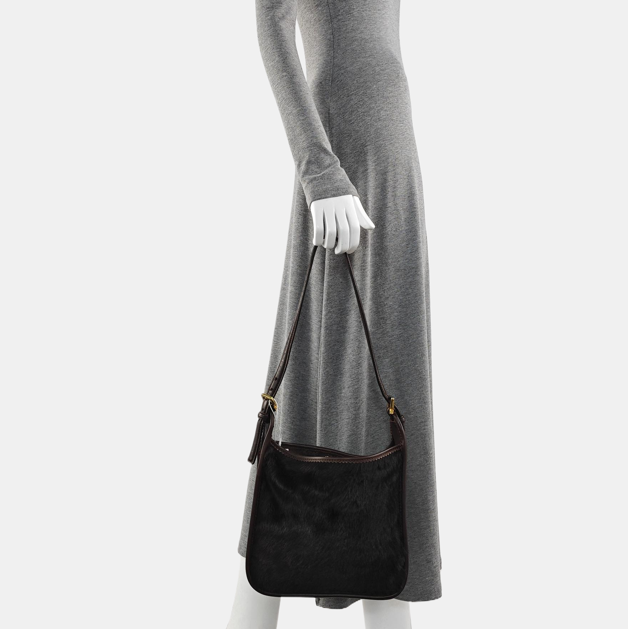 Calfskin Tote Bag Brown