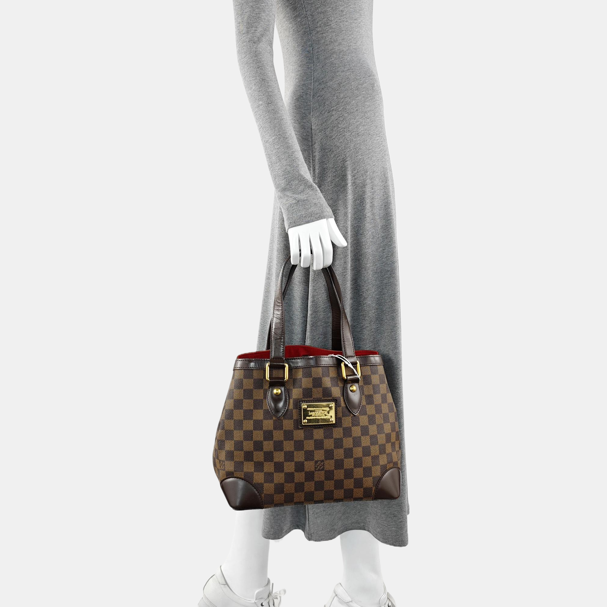 HAMPSTEAD PM Damier Ebene Coated Canvas Brown