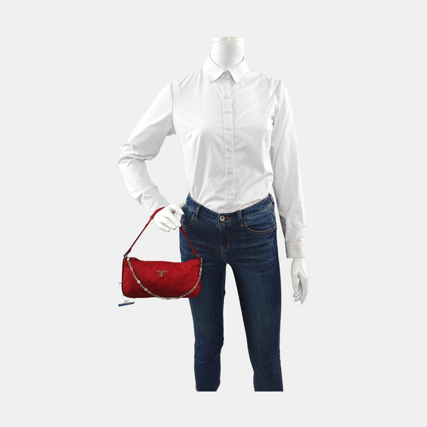 Pochette Accessoire Nylon Red
