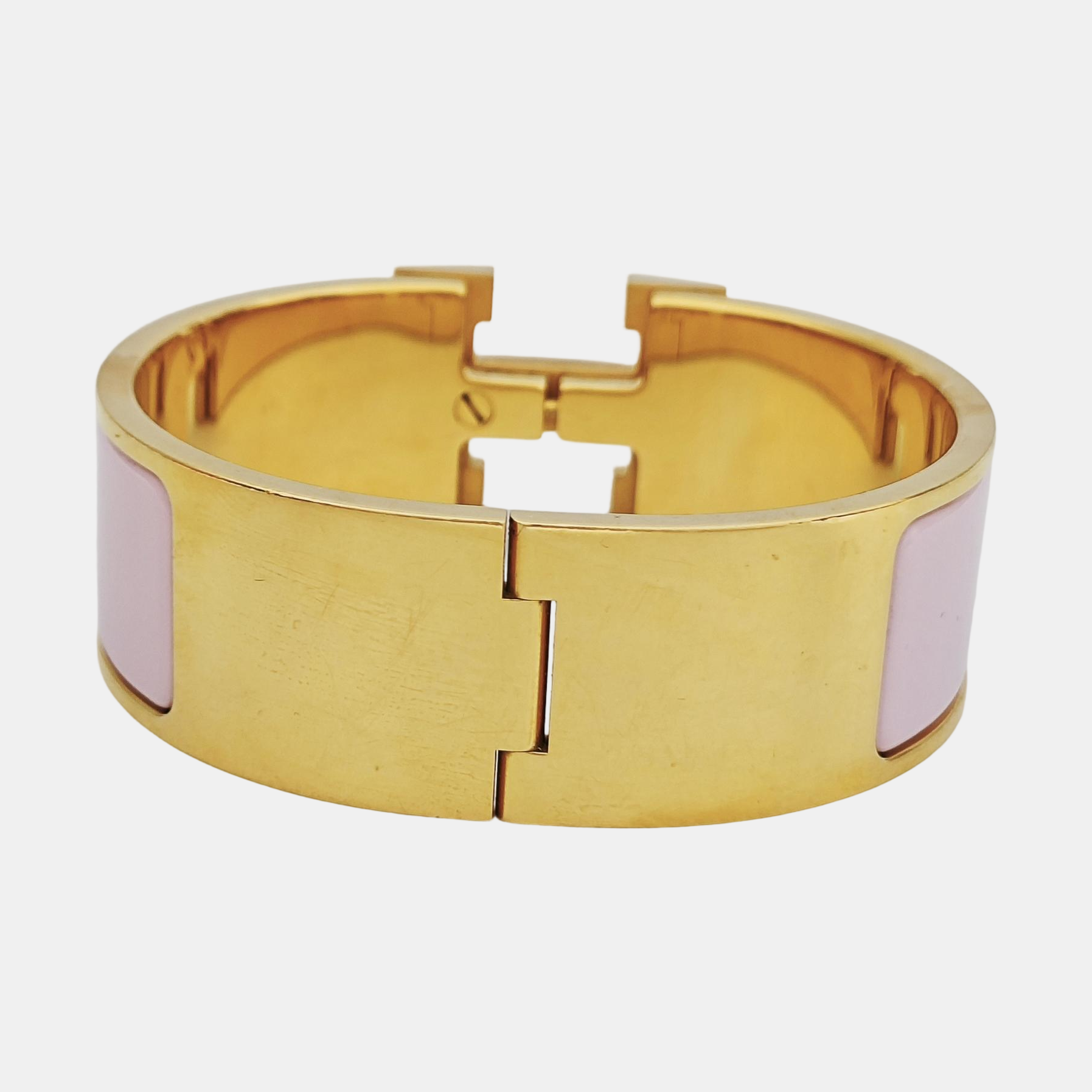 Clic Clac H Metal Gold Bangle