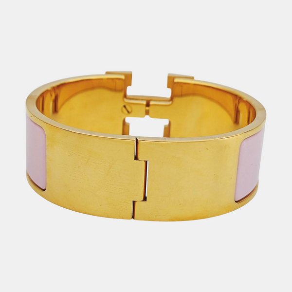 Clic Clac H Metal Gold Bangle
