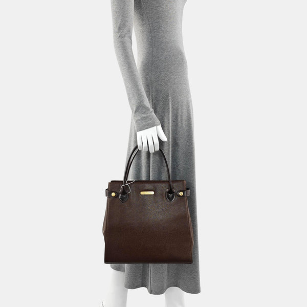 Calfskin Tote Bag Brown