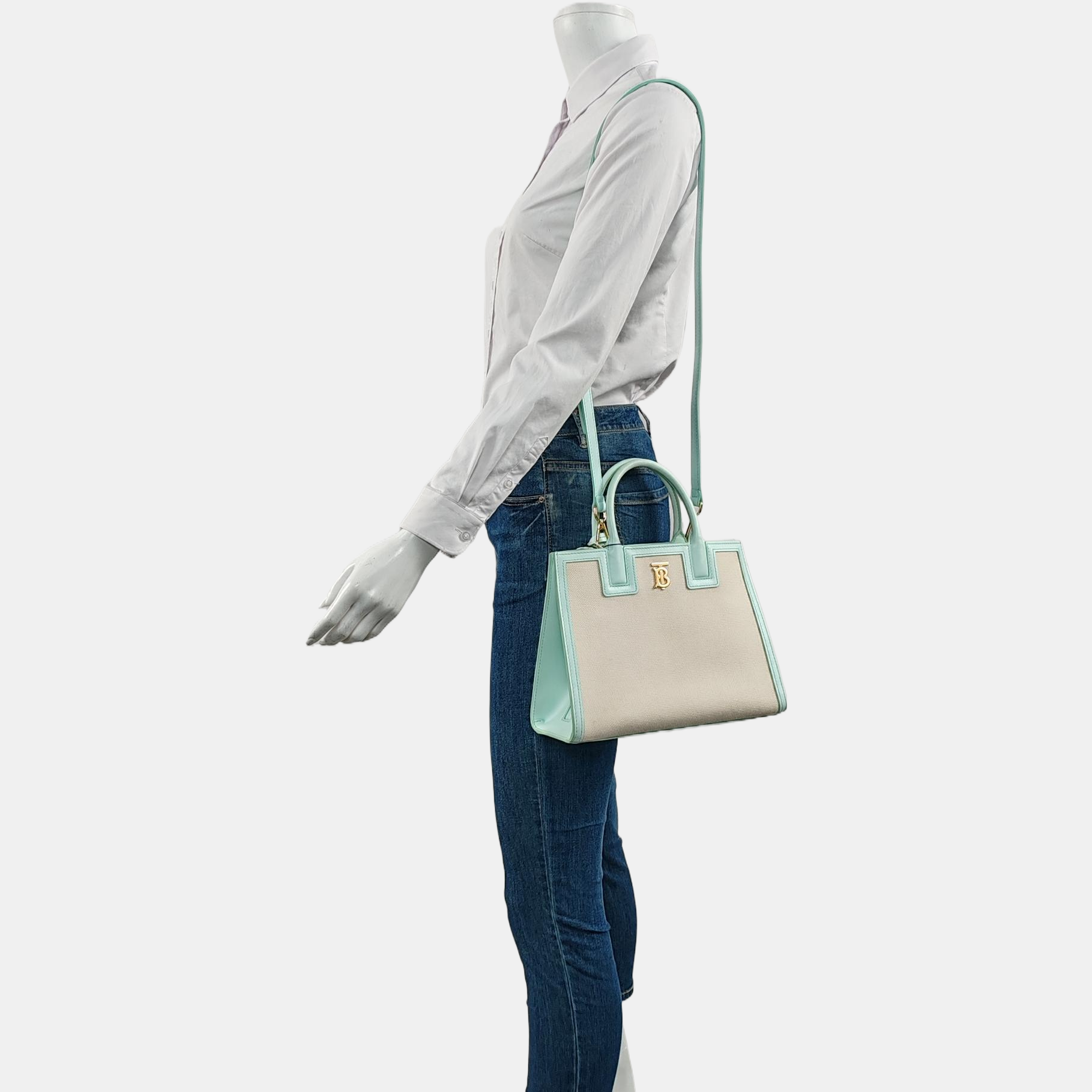 Frances Mini Canvas Beige