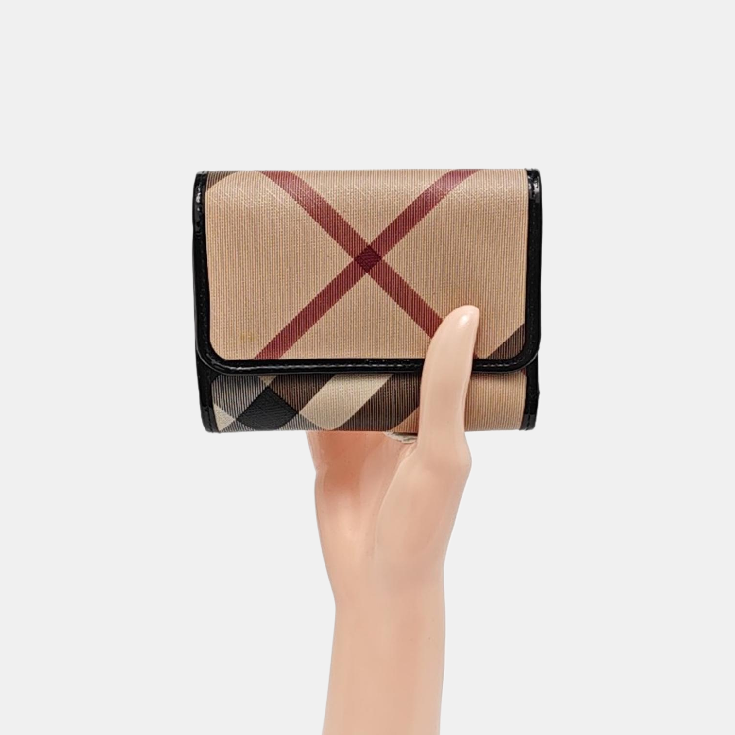 Coated Canvas Wallet Multicolor