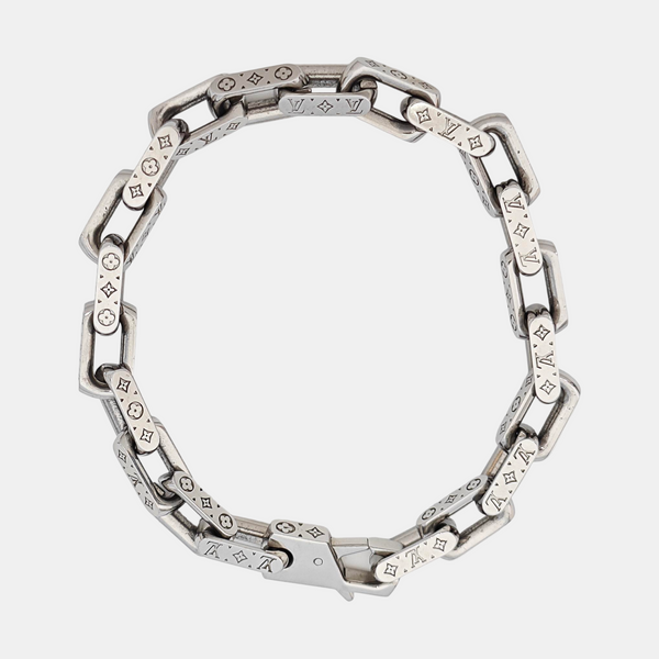 MONOGRAM Metal Silver Bracelet