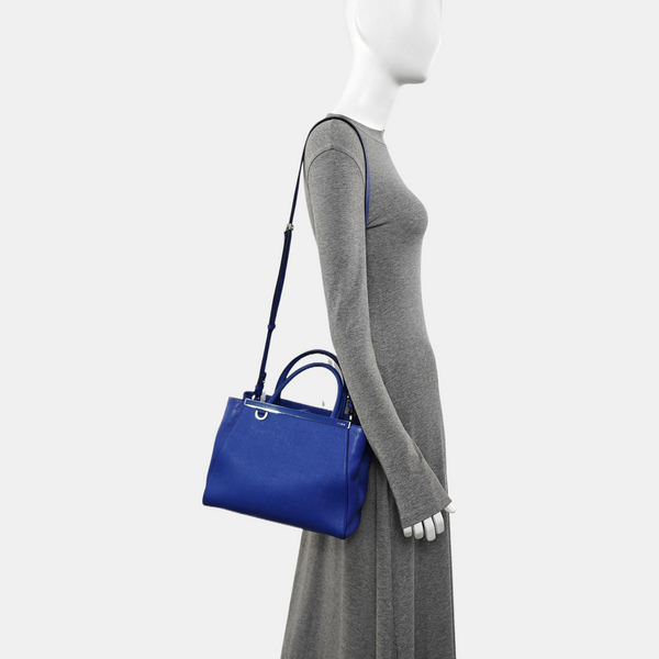2 Jours Small Calfskin Blue