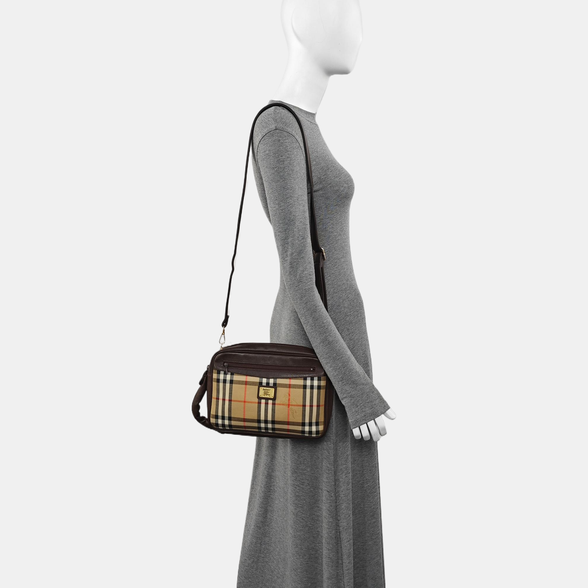 Canvas Clutch Beige