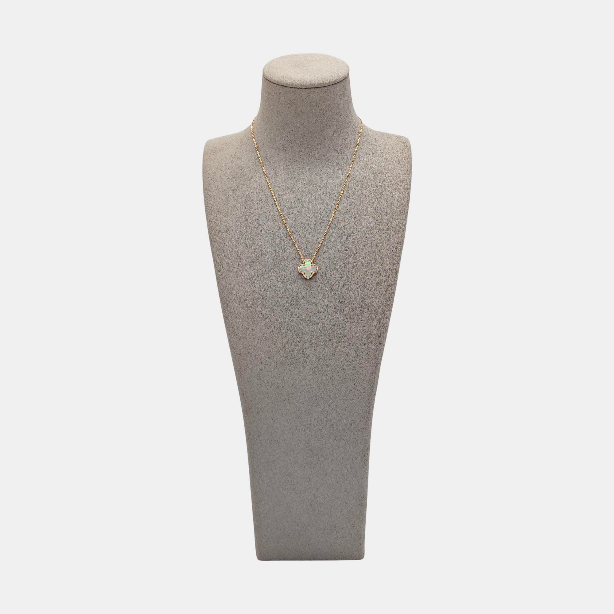 Vintage Alhambra 18k Rose Gold Necklace