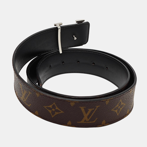 Coated Canvas Belt Brown