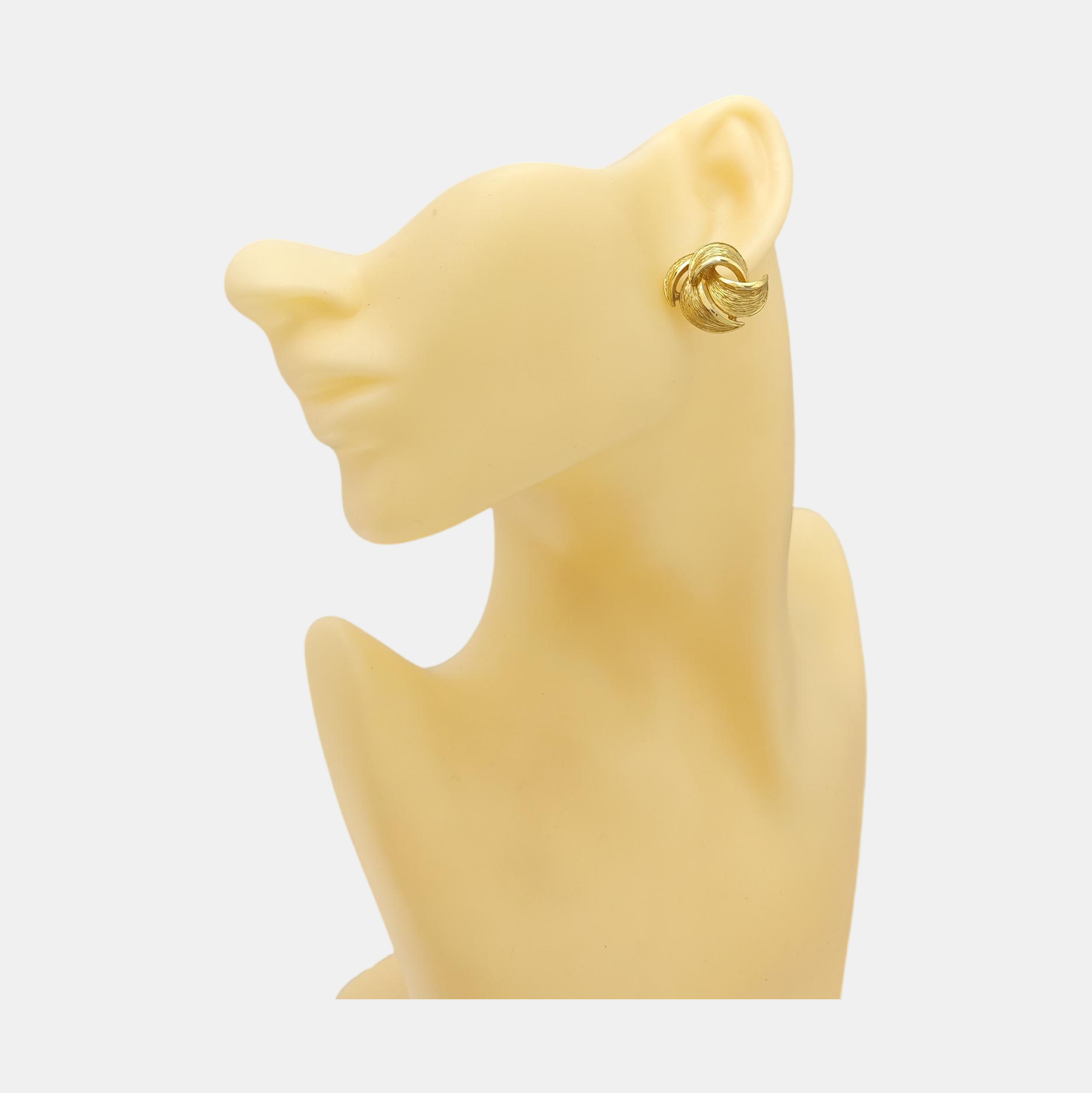 Metal Gold Stud Earrings