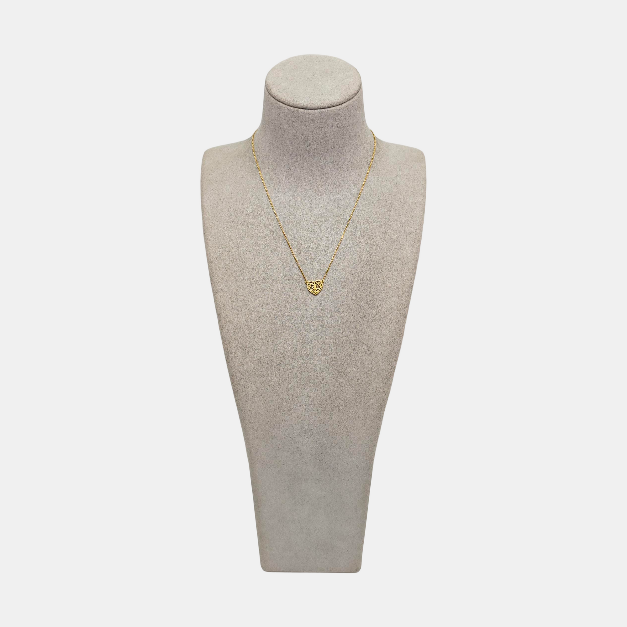 Tiffany Hearts 18k Gold Necklace