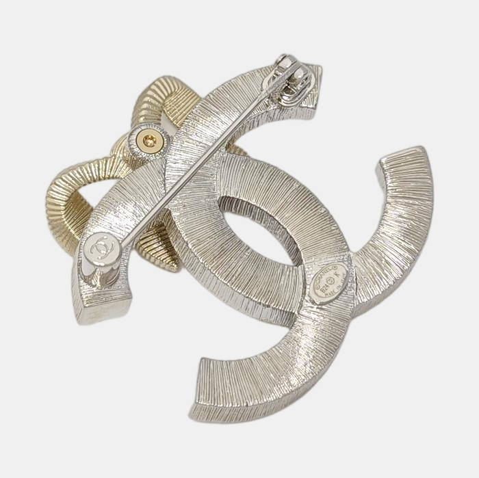 Metal Silver Brooch