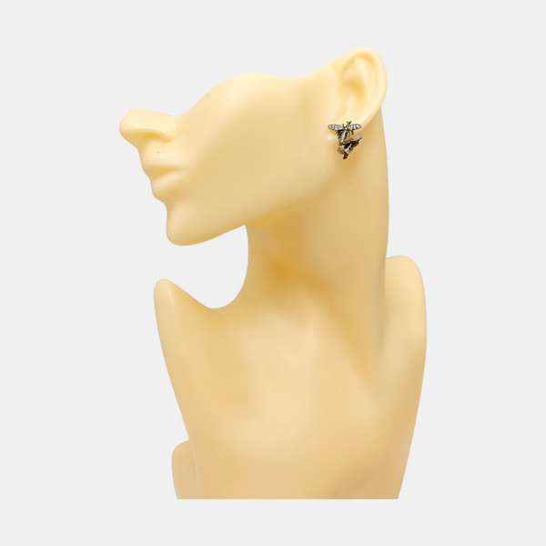 J'adior Metal Silver Clip On Earrings