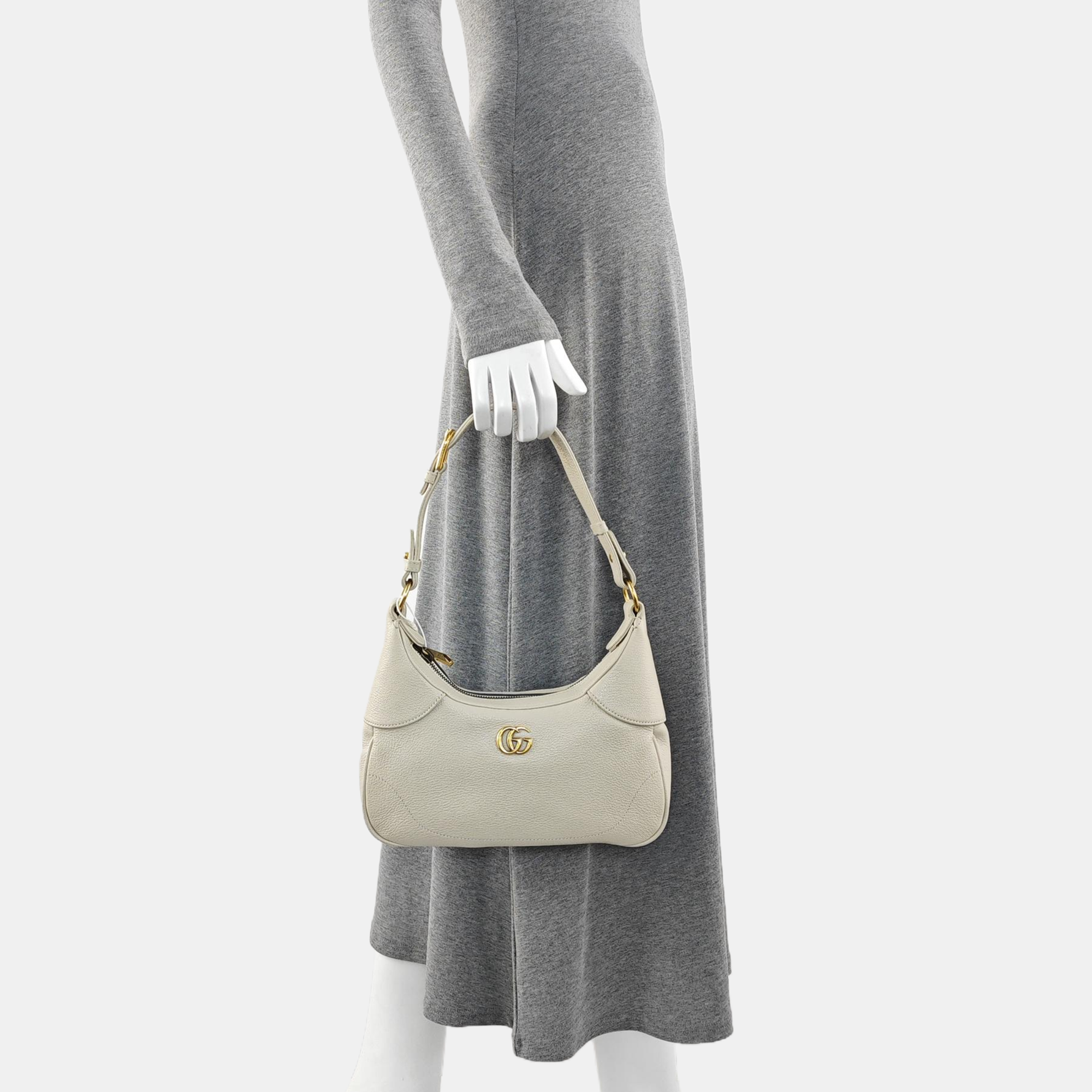 Aphrodite Small Calfskin White