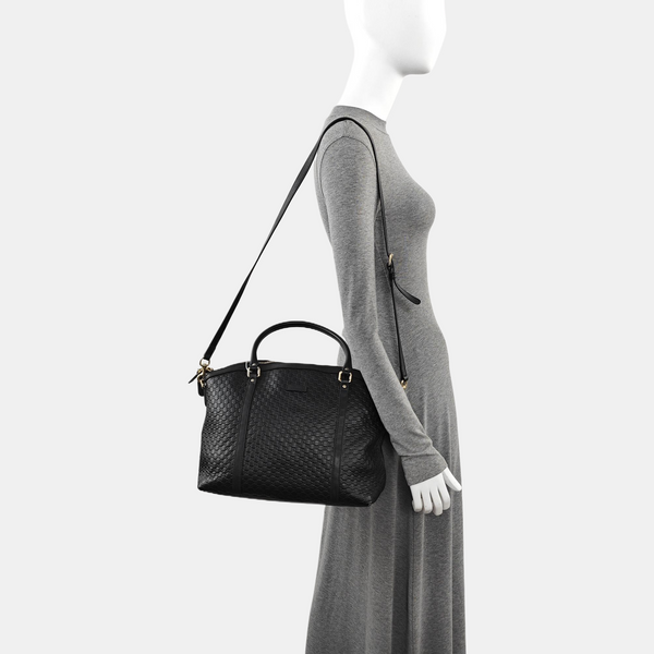 Becerro Microguccissima Monogram Negro