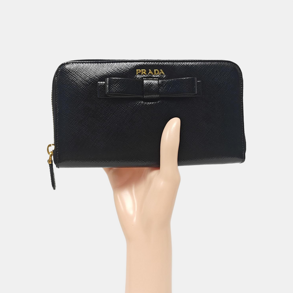 Calfskin Wallet Black
