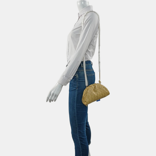 The Pouch Mini Lambskin Yellow