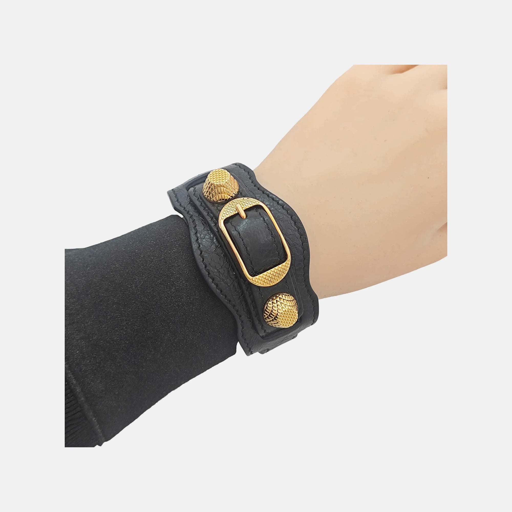 Leather Black Bracelet