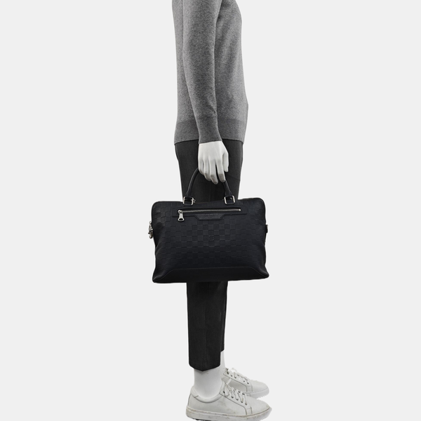 AVENUE Damier Calfskin Blue