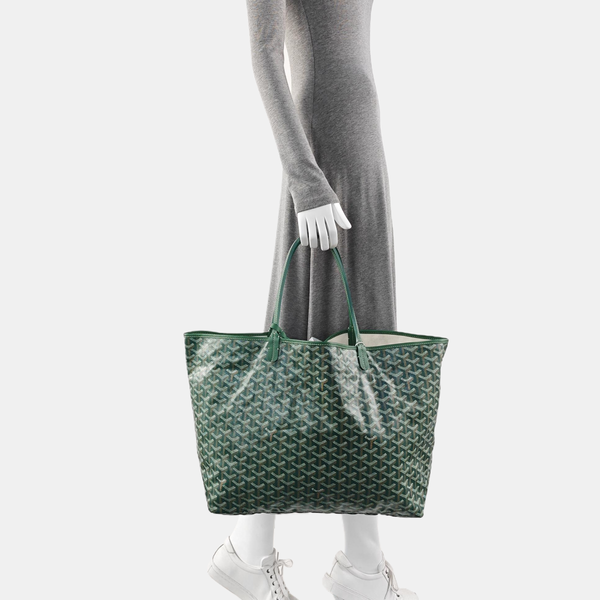 Saint Louis GM Coated Canvas Green