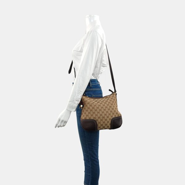 Princy Monogram Canvas Brown
