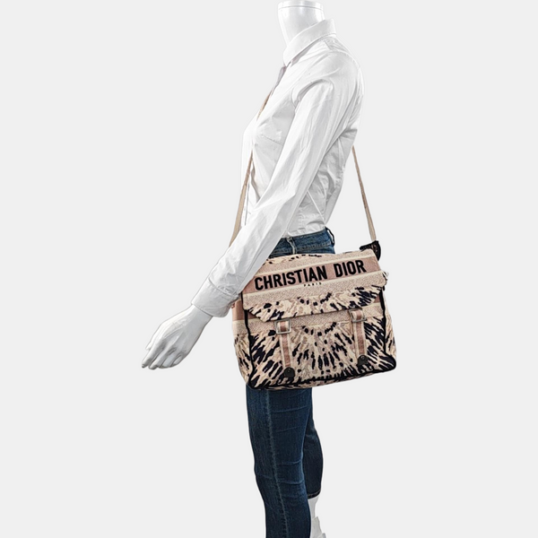 Authenticated pre-owned  Diorcamp Fabric Multicolor - Crossbody Bag at Looply