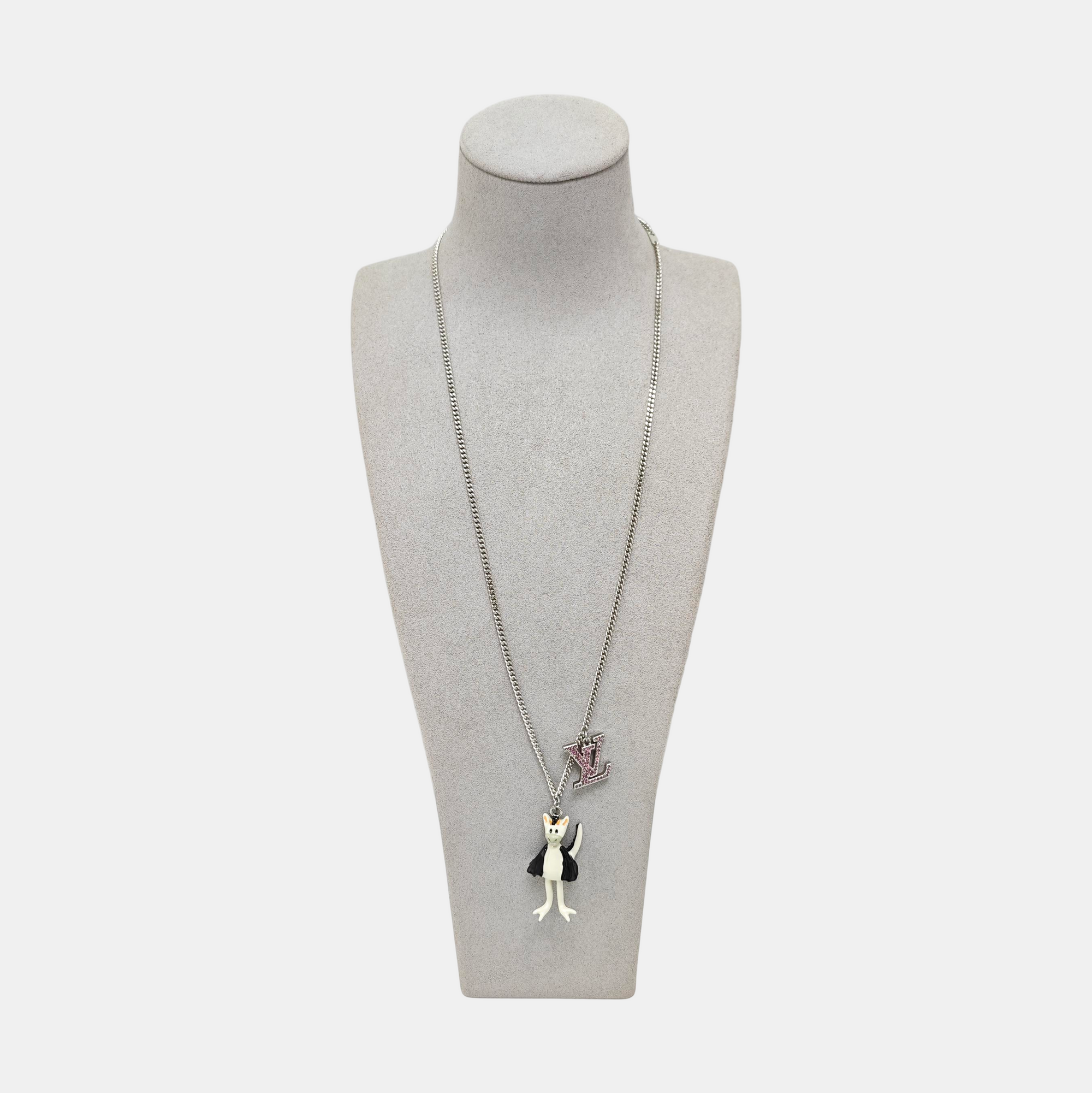 FRIENDS PENDANTS Metal Silver Necklace