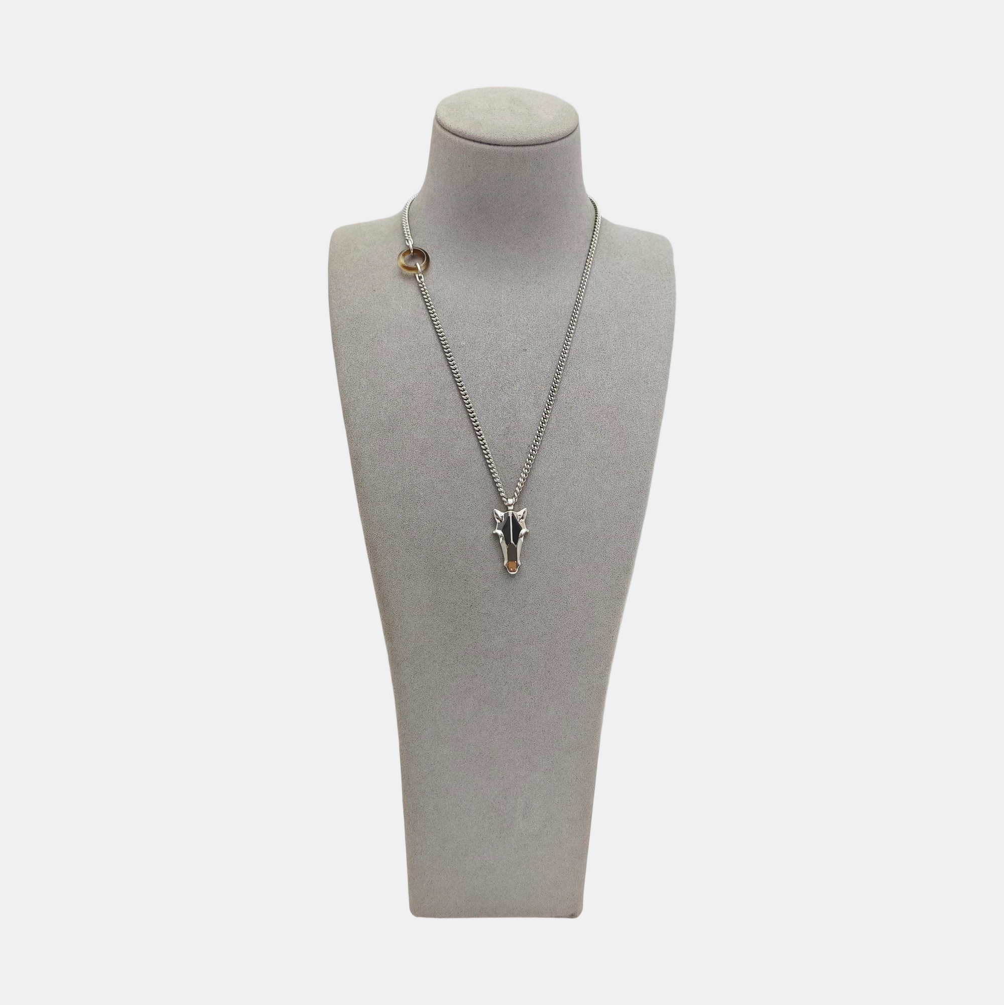 Mobile Palladium Plated Silver Necklace