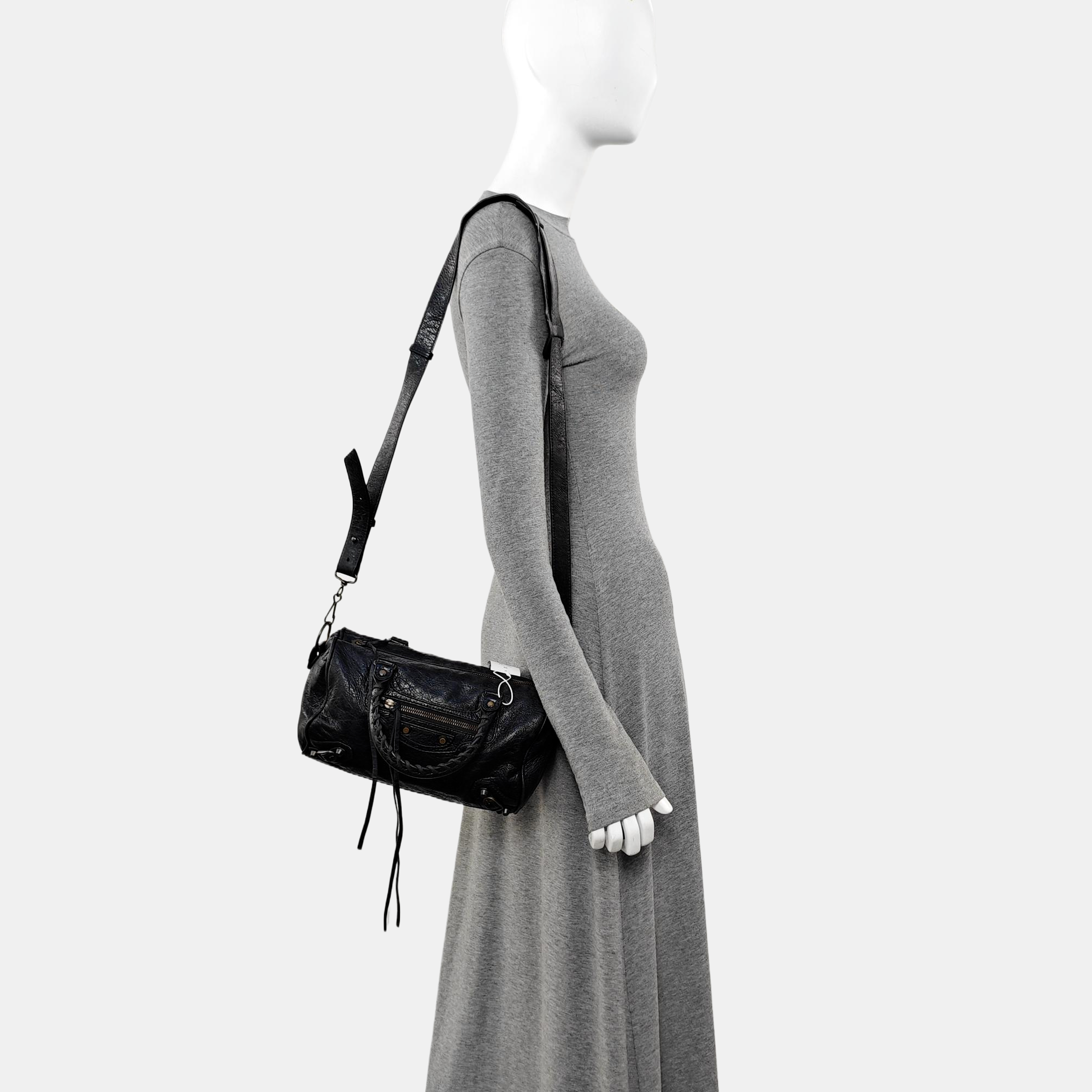 Twiggy Lambskin Black