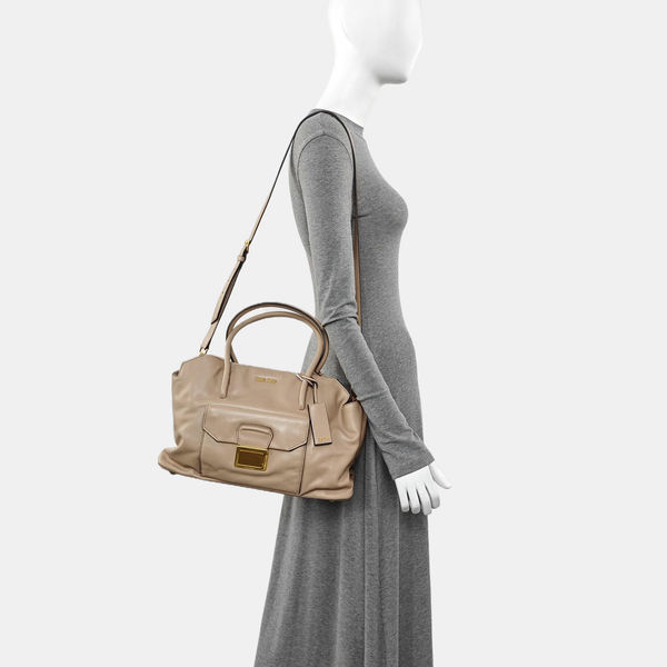 Calfskin Tote Bag Pink