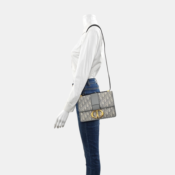 30 Montaigne Oblique Canvas Gray