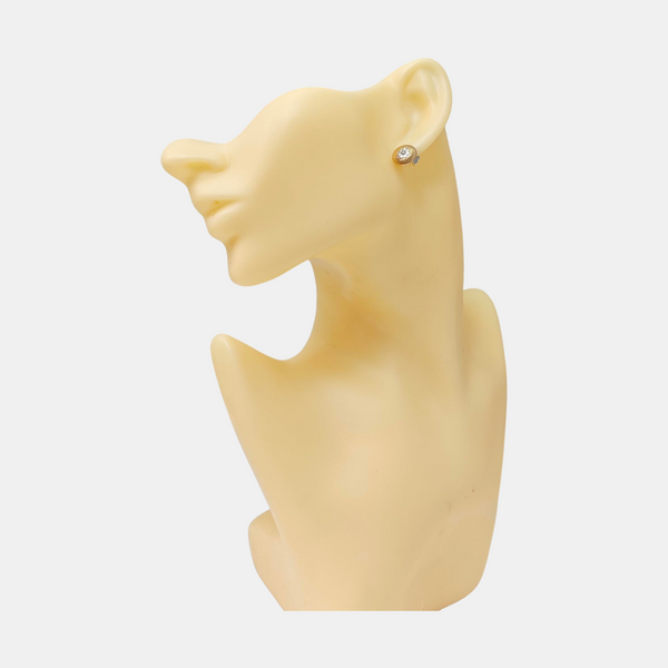 18k Rose Gold Stud Earrings