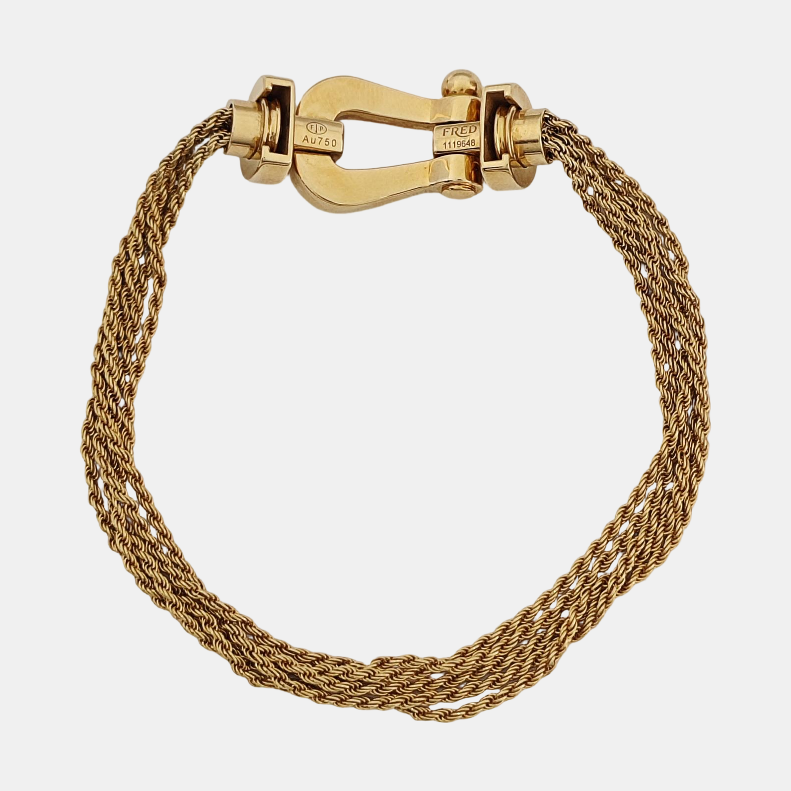 Force 10 18k Rose Gold Bracelet