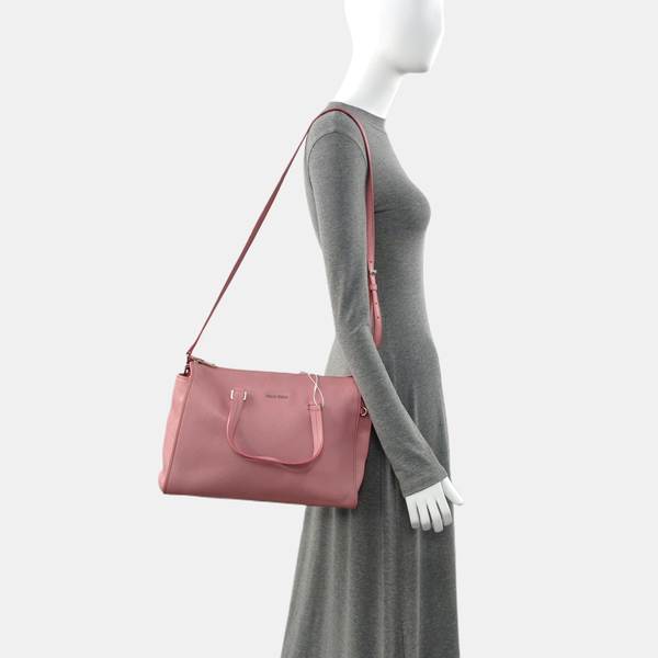 Calfskin Shoulder Bag Pink