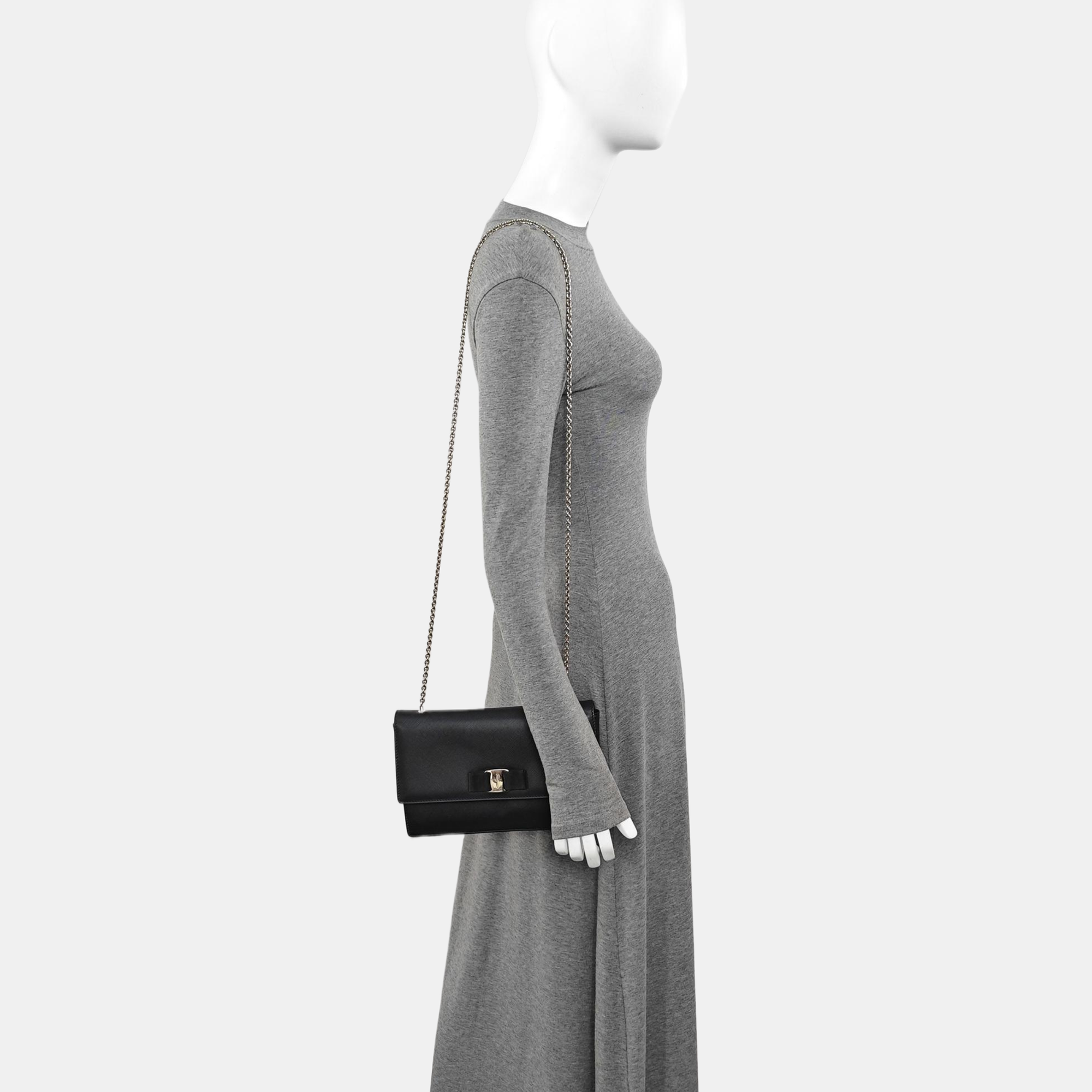 Ginny Calfskin Black