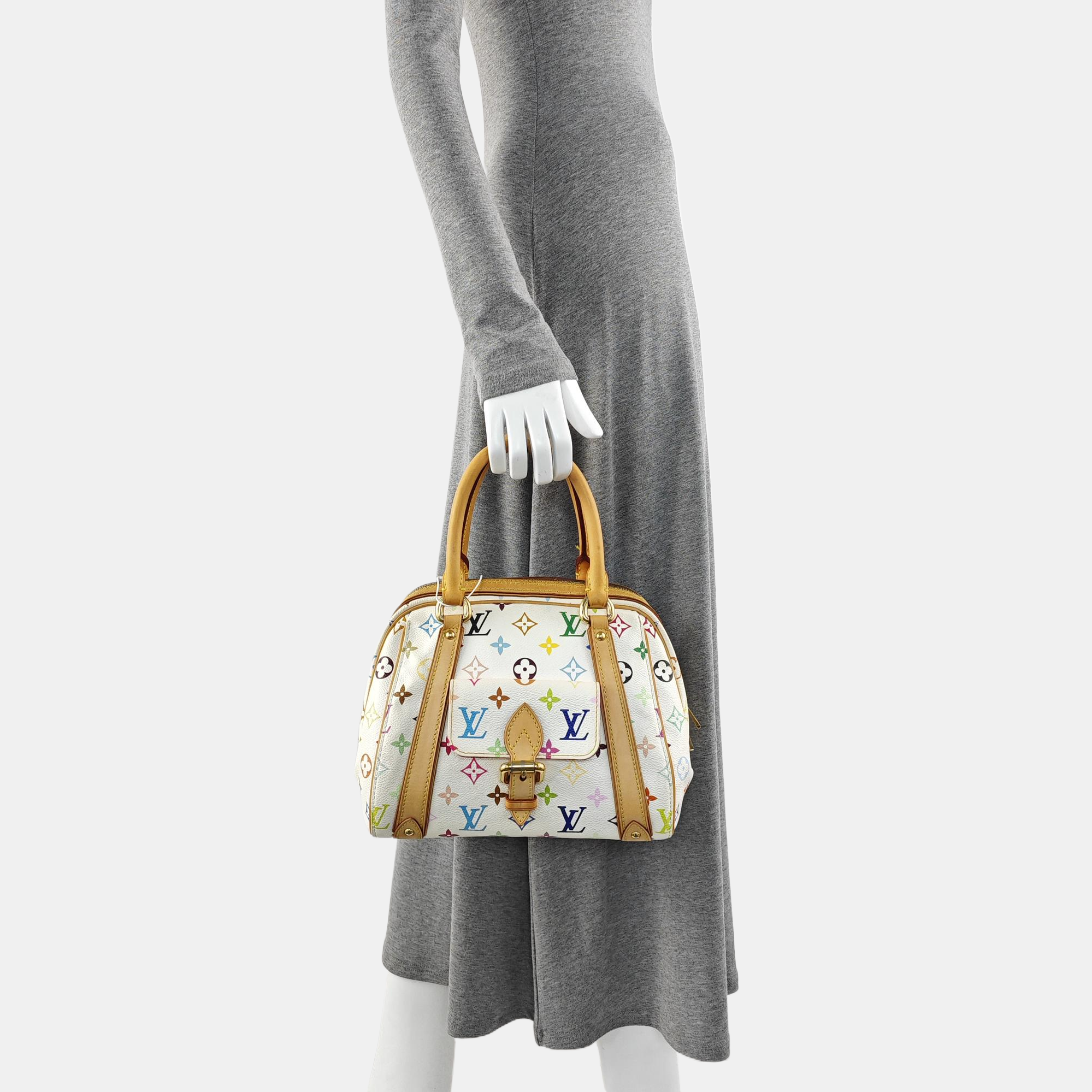 LV × TM PRISCILLA Monogram Coated Canvas White