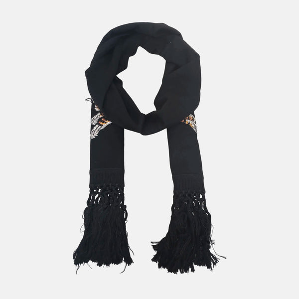 Wool Scarf Black