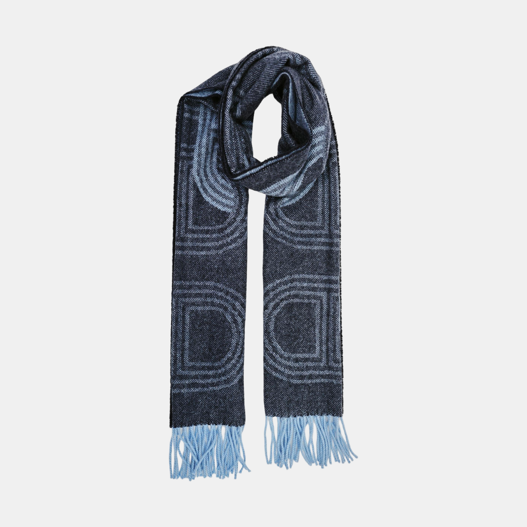 Cashmere Scarf Blue