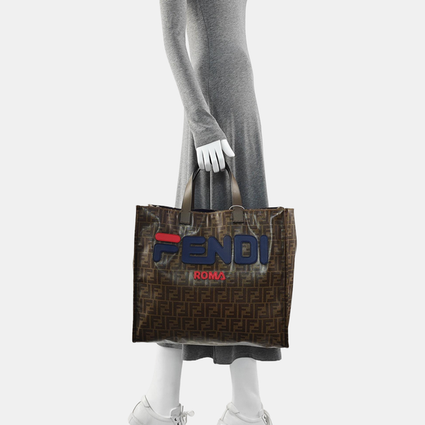 Mania Coated Canvas Brown