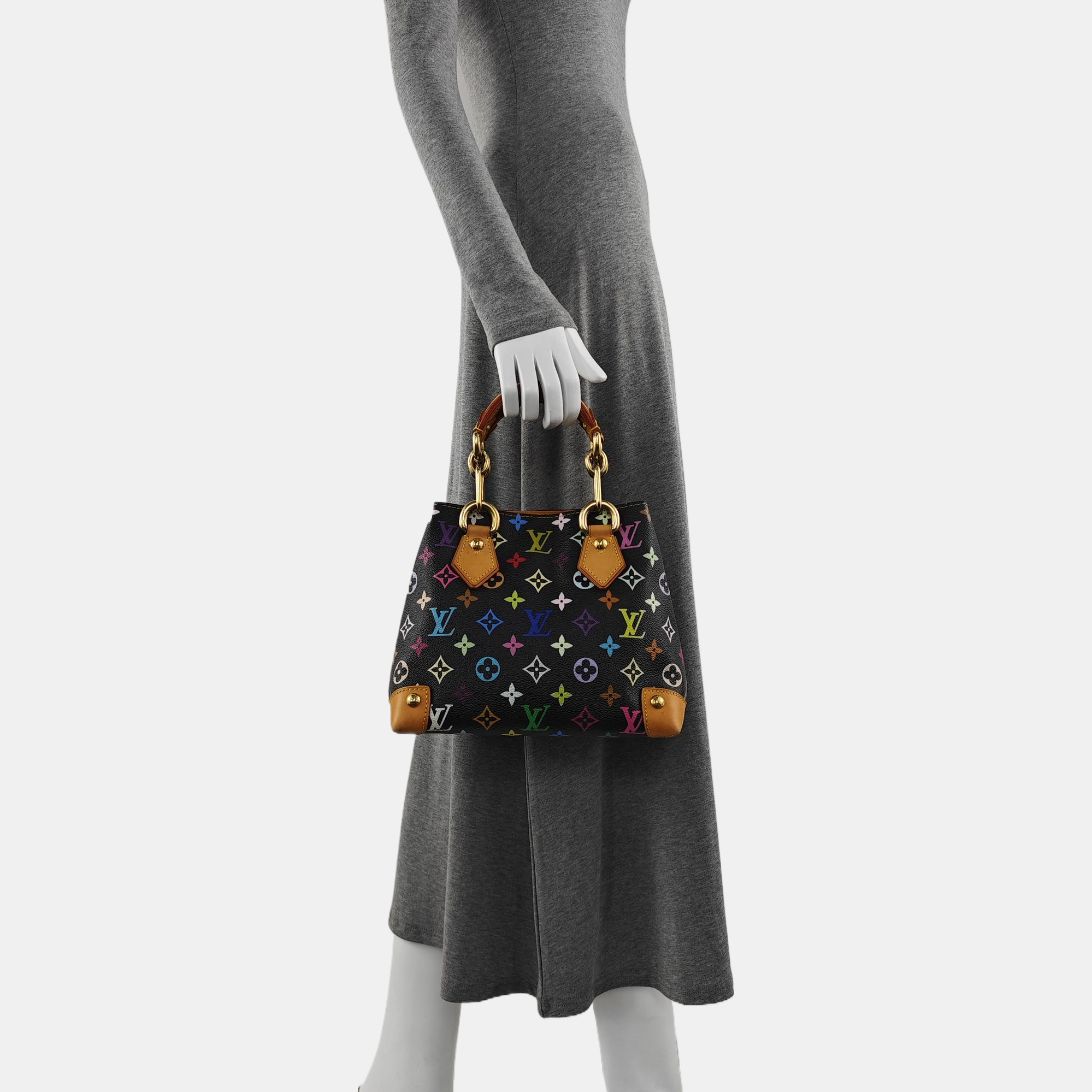 LV × TM AUDRA Monogram Coated Canvas Black