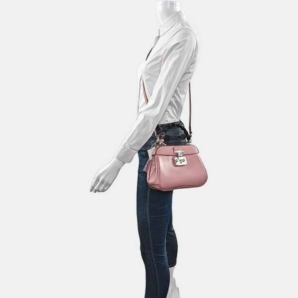 Lady Lock Calfskin Pink