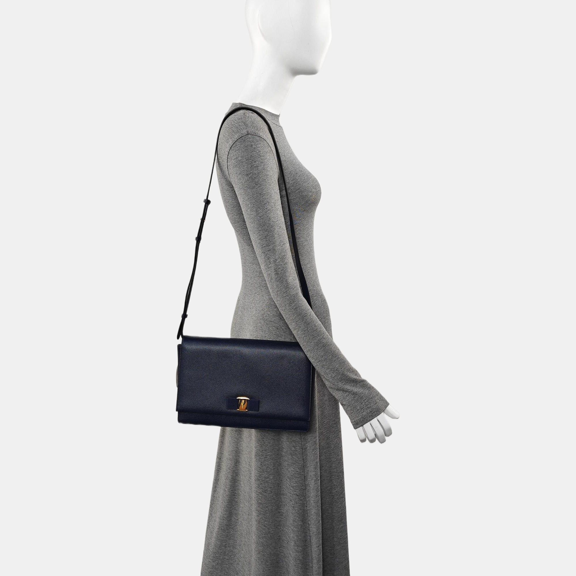 Ginny Calfskin Blue