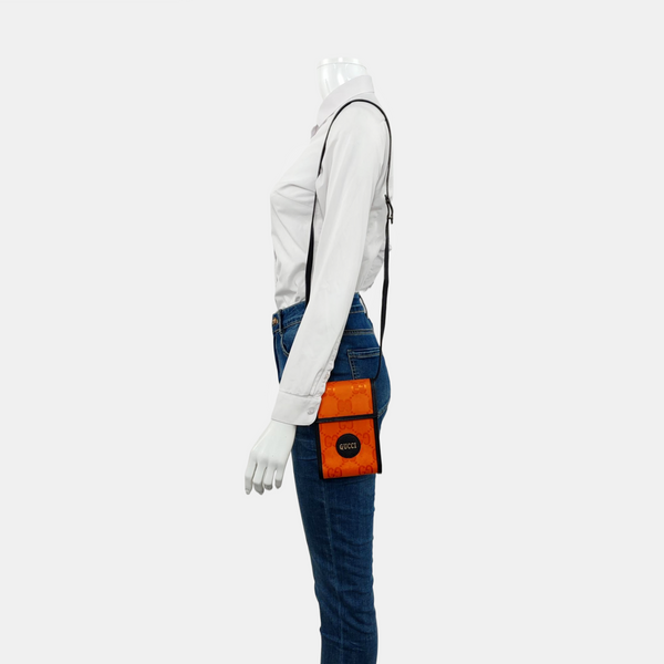 Gucci Off The Grid Mini Monogram Nylon Yellow