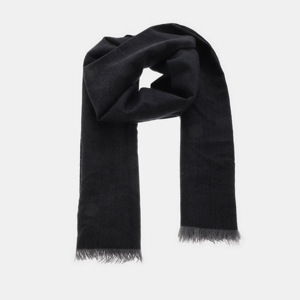 Black Cashmere Scarf