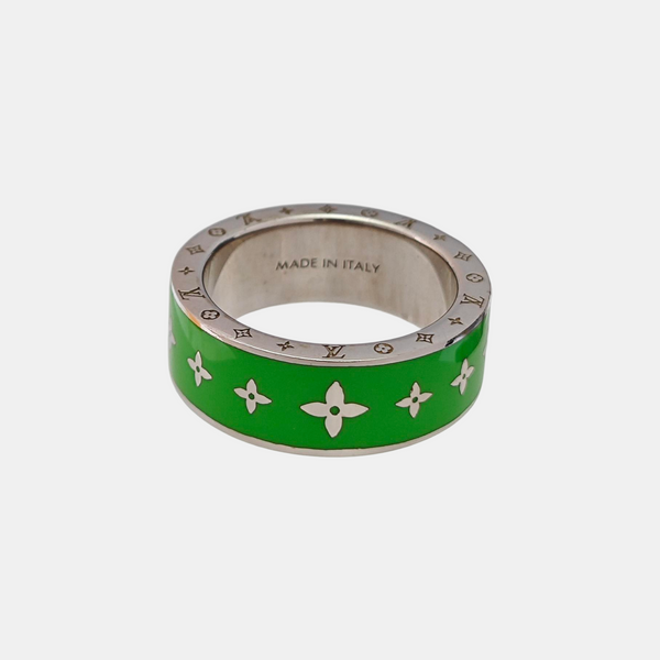 Metal Green Ring EU 62